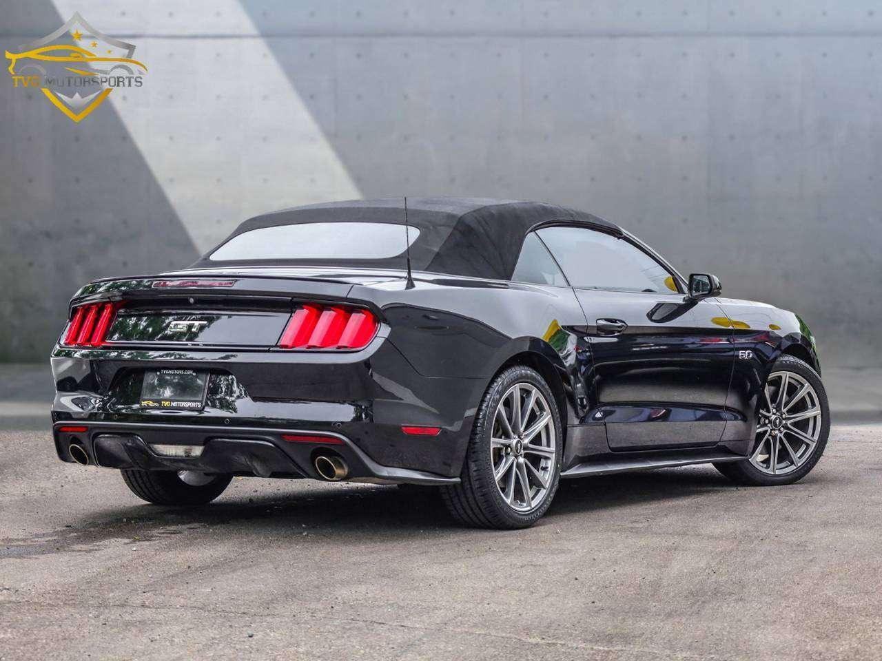2015 Ford Mustang GT Premium Convertible Manual Shift 5.0L V8 COYOTE Photo