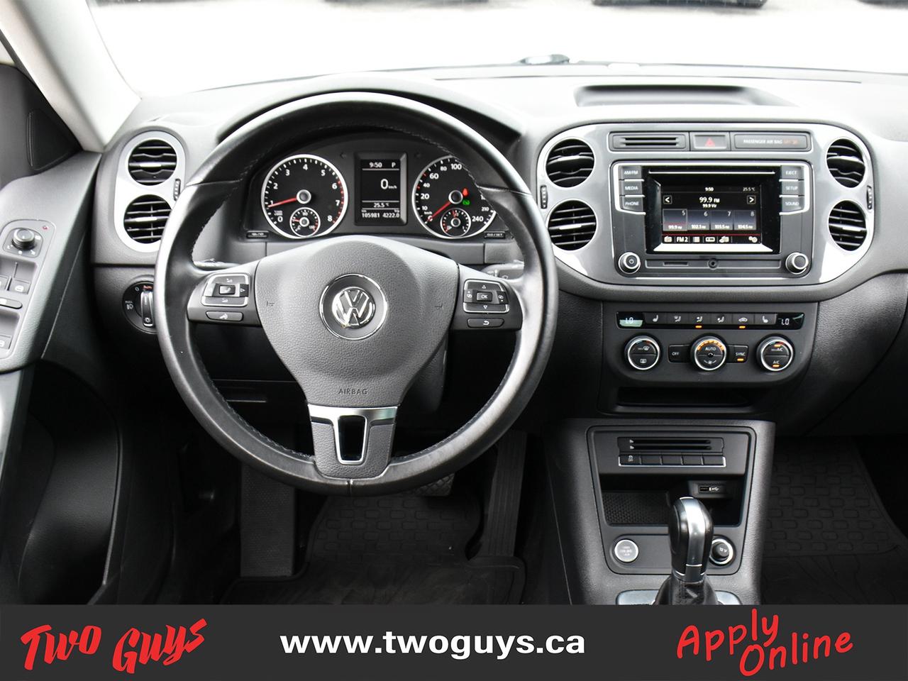 2016 Volkswagen Tiguan Comfortline AWD Back Up Camera Photo