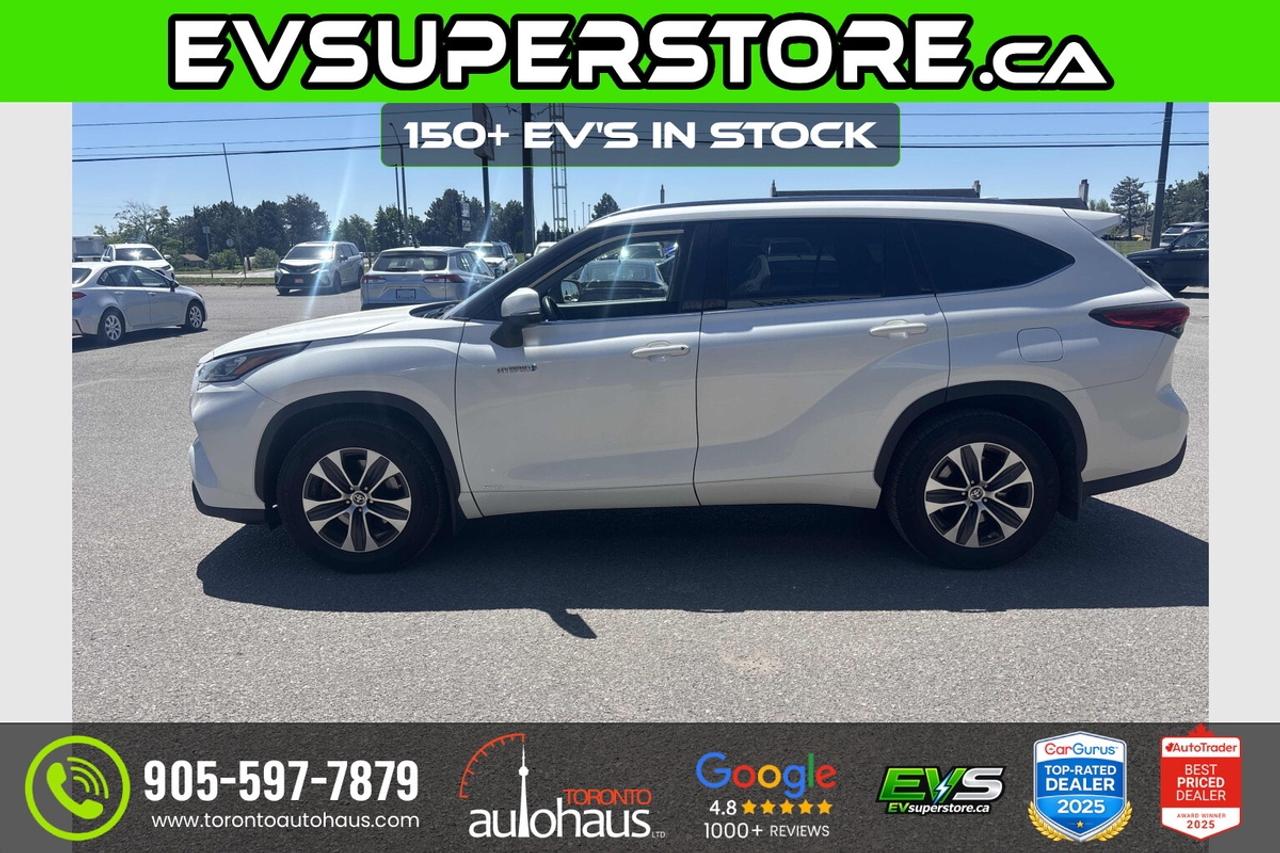 2021 Toyota Highlander HYBRID XLE AWD I NO ACCIDENTS I 8 SEATER Photo