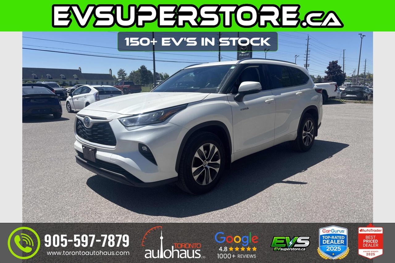 2021 Toyota Highlander HYBRID XLE AWD I NO ACCIDENTS I 8 SEATER Photo