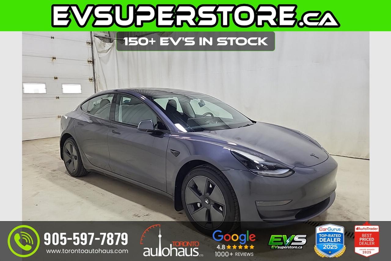 2023 Tesla Model 3 LFP I 100+ EV's at EVSUPERSTORE.ca Photo