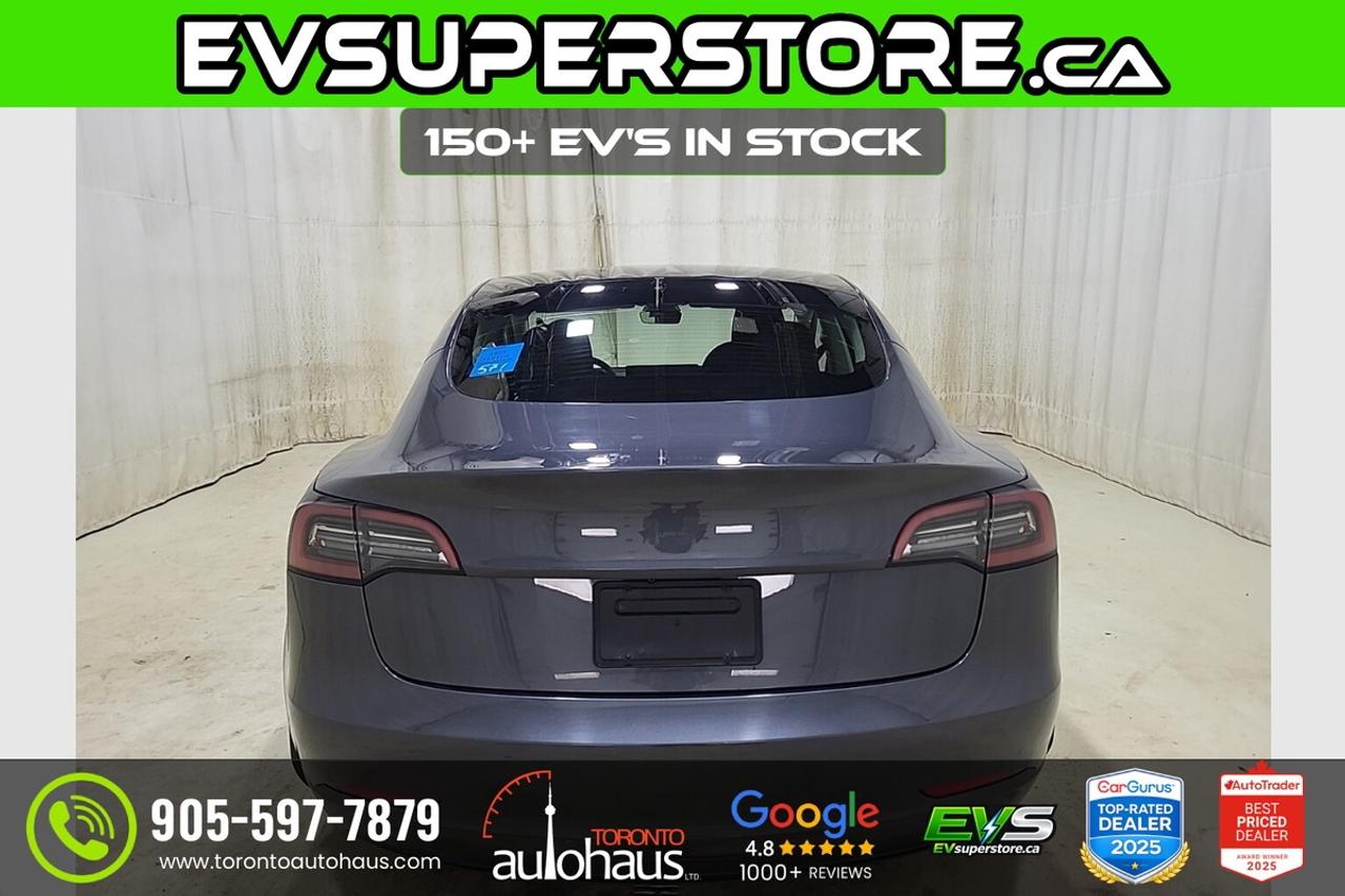 2023 Tesla Model 3 LFP I 100+ EV's at EVSUPERSTORE.ca Photo