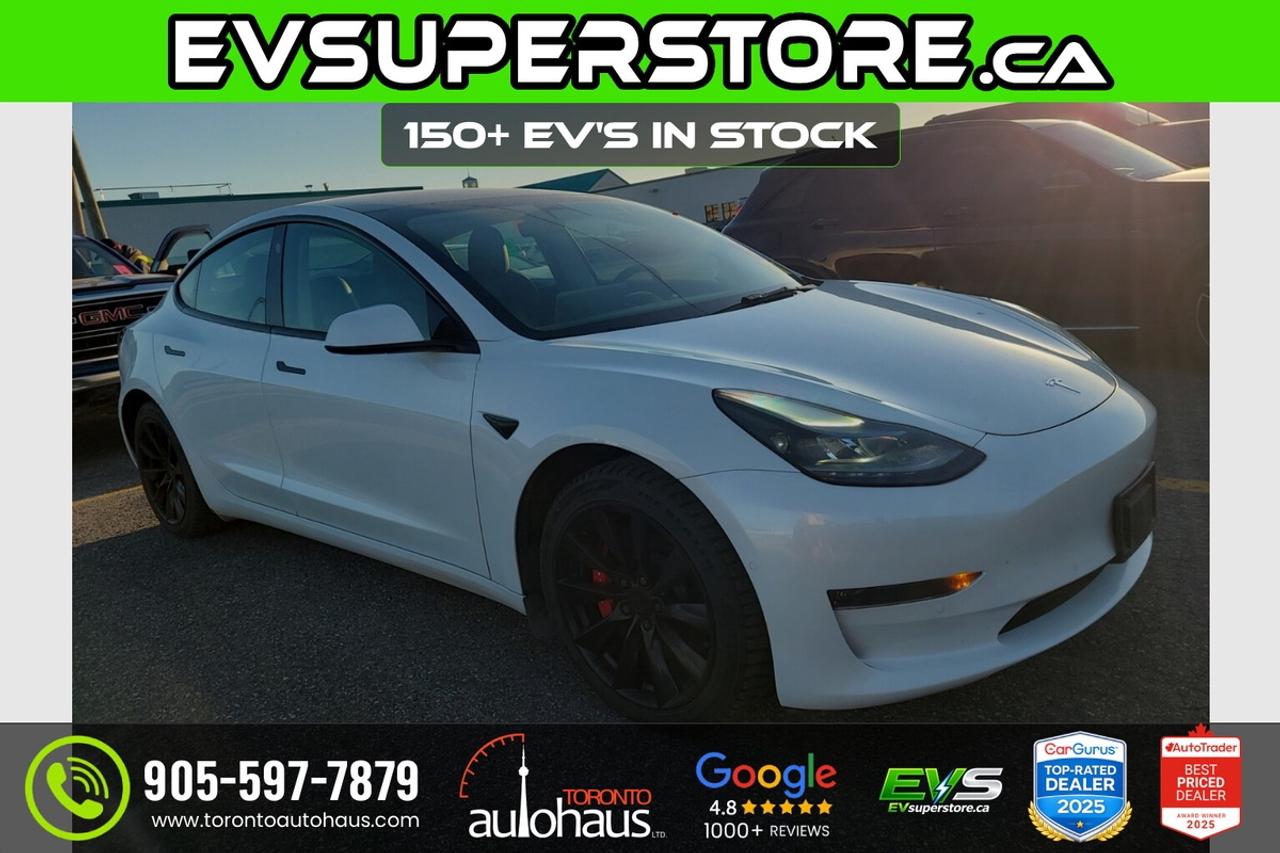 2021 Tesla Model 3 PERFORMANCE AT EVSUPERSTORE.CA Photo