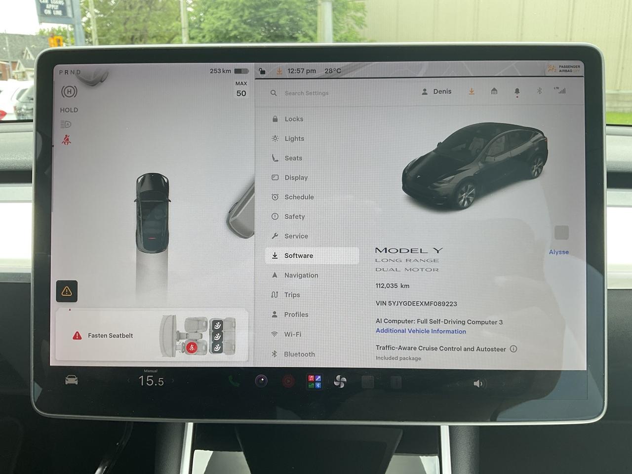 2021 Tesla Model Y Long Range - WHITE LEATHER! NA! CAMERAS! EV RATES! Photo