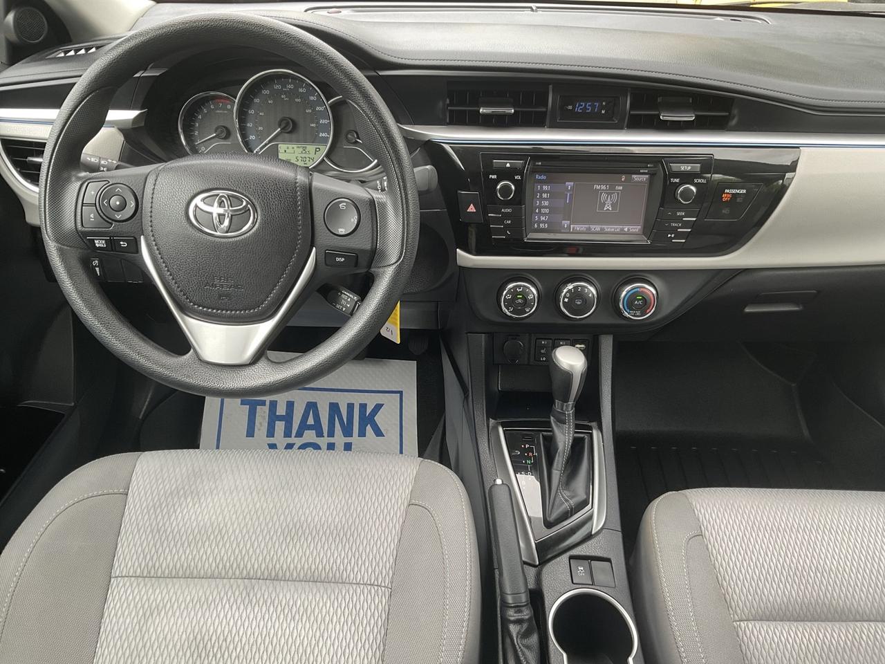 2015 Toyota Corolla LE - BACK-UP CAM! HEATED SEATS! BLUETOOTH! Photo