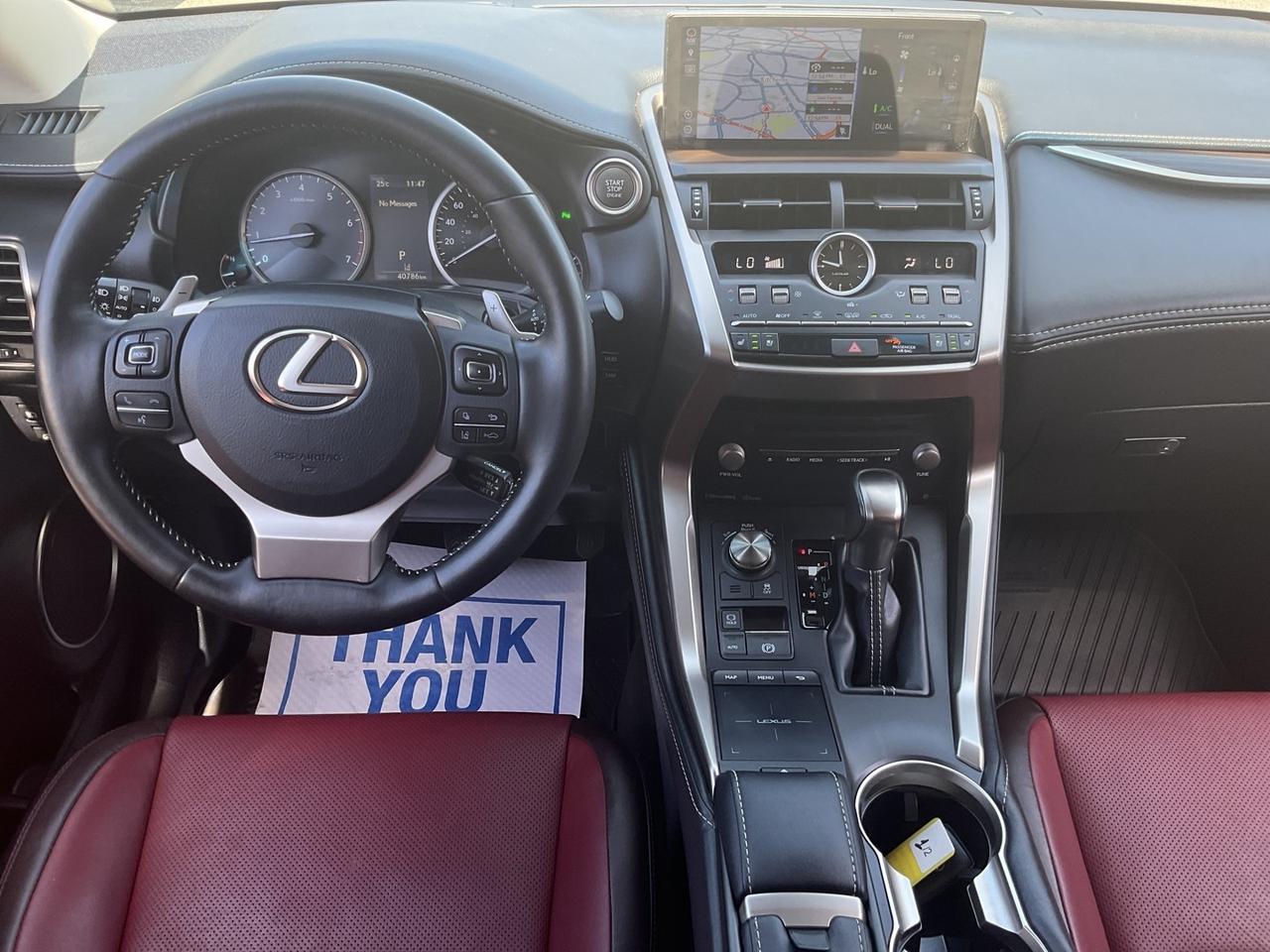 2019 Lexus NX 300 EXECUTIVE AWD - RED LTHR! NAV! 360 CAM! HUD! SUNRO Photo