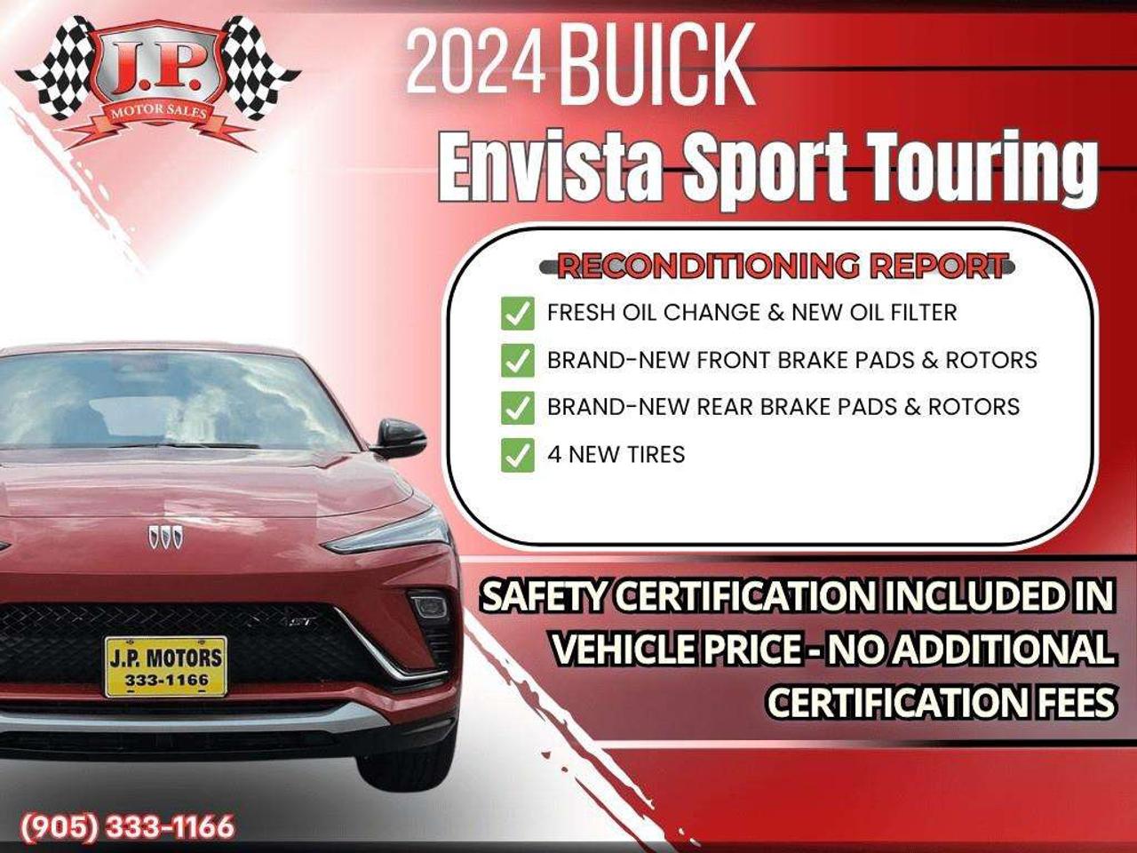 2024 Buick Envista Sport Touring Factory Remote Start • Heated Front Seats • Apple CarPlay & Android Auto • Lane Keep Assist • Power Driver Photo