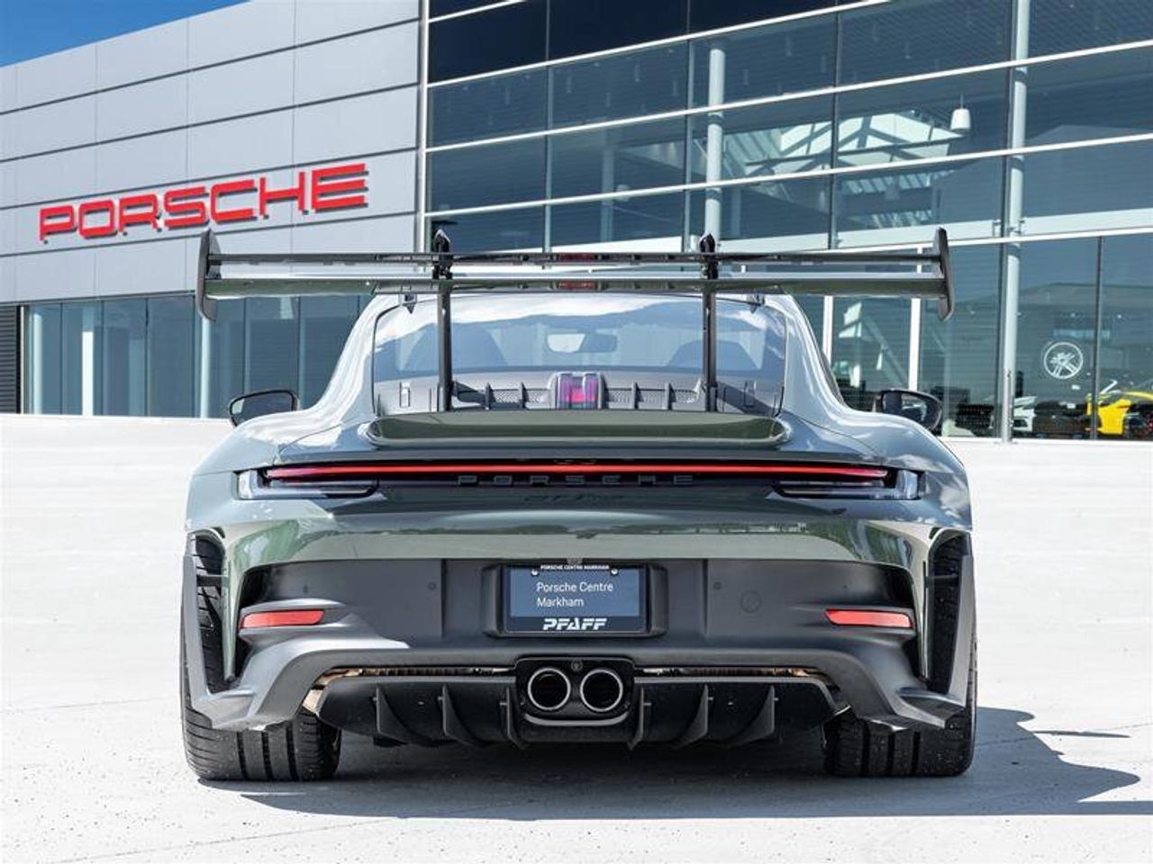 2025 Porsche 911 GT3 RS Coupe Paint to Sample: Blackolive PCCB with Photo