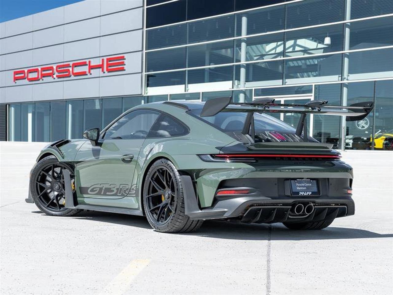 2025 Porsche 911 GT3 RS Coupe Paint to Sample: Blackolive PCCB with Photo