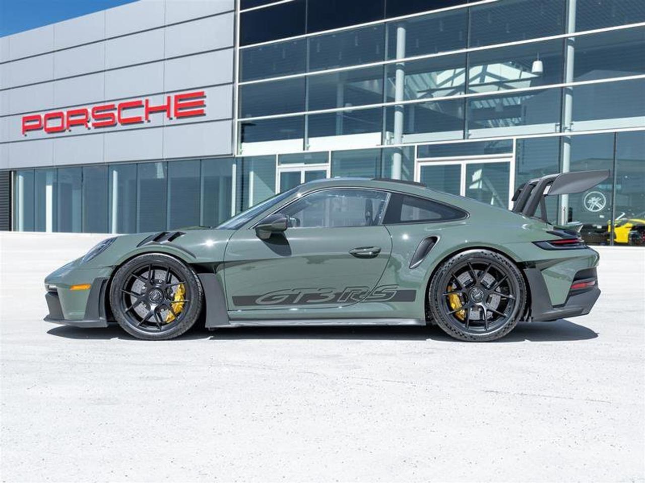 2025 Porsche 911 GT3 RS Coupe Paint to Sample: Blackolive PCCB with Photo