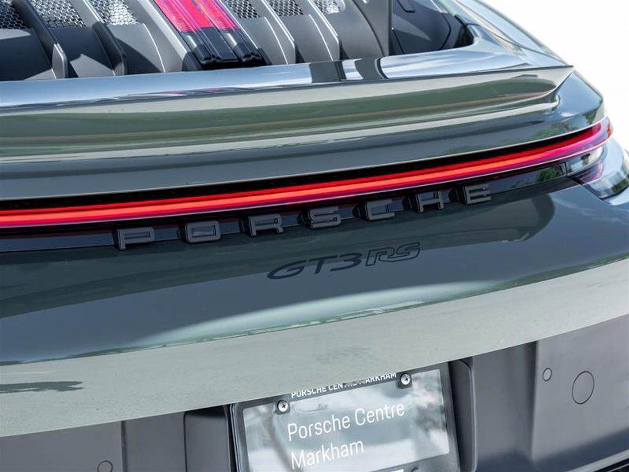 2025 Porsche 911 GT3 RS Coupe Paint to Sample: Blackolive PCCB with Photo