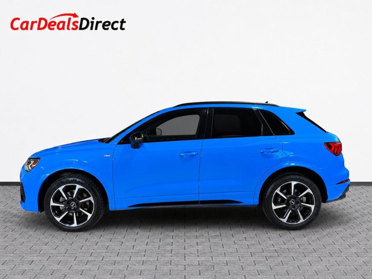 2022 Audi Q3 One Owner Q3 Premium Plus S Line   Turbo Blue   qu Photo