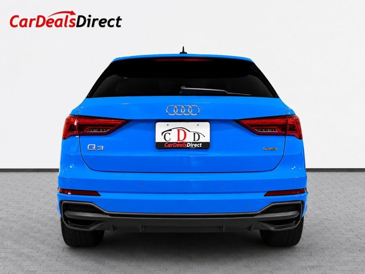 2022 Audi Q3 One Owner Q3 Premium Plus S Line   Turbo Blue   qu Photo