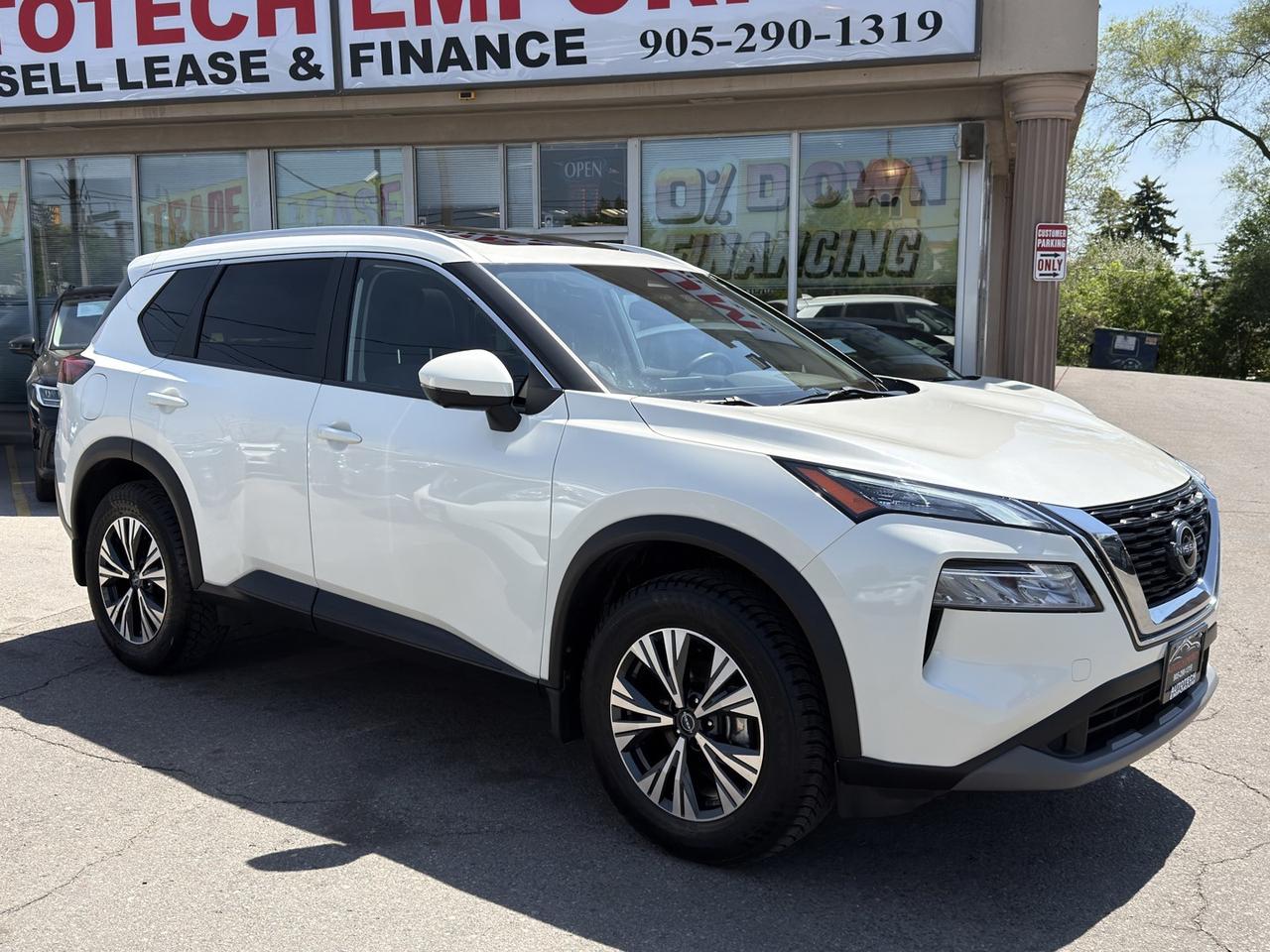 2023 Nissan Rogue SV MOONROOF AWD Pearl White   360 Cam   Pro Pilot Photo