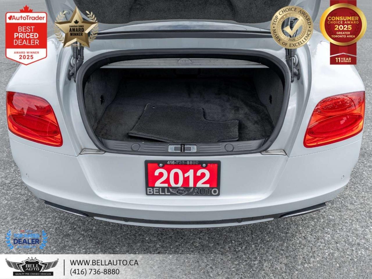2012 Bentley Continental GT W12   NAVI   B.CAM   NAIM AUDIO   REAR SPOILER   NOACCIDENT Photo