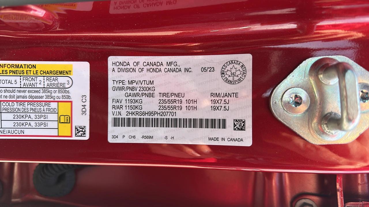 2023 Honda CR-V Hybrid Touring AWD Photo