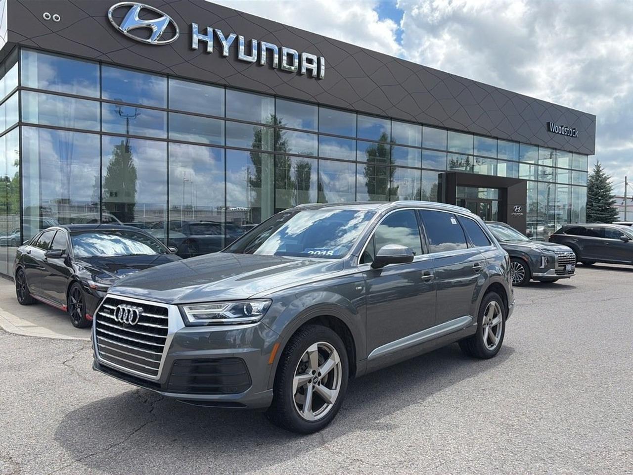 Used 2018 Audi Q7 3.0T Progressiv quattro 8sp Tiptronic S Line for sale in Woodstock, ON