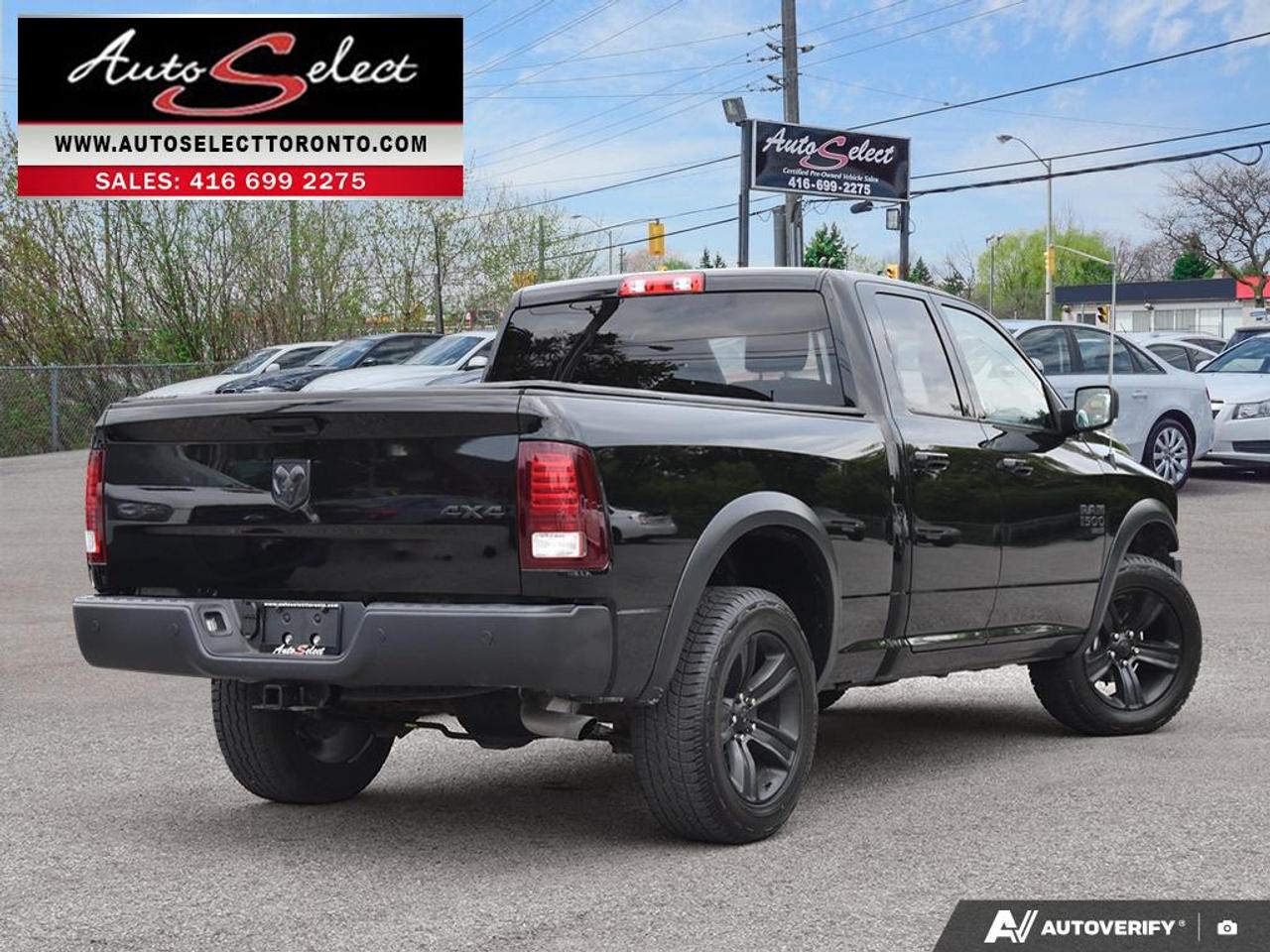 2021 RAM 1500 Classic Warlock 4X4 - SLT - 3.6L V6 - Apple Carplay - Clean Carfax Photo