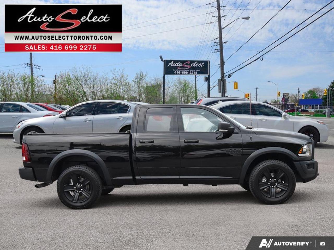 2021 RAM 1500 Classic Warlock 4X4 - SLT - 3.6L V6 - Apple Carplay - Clean Carfax Photo2