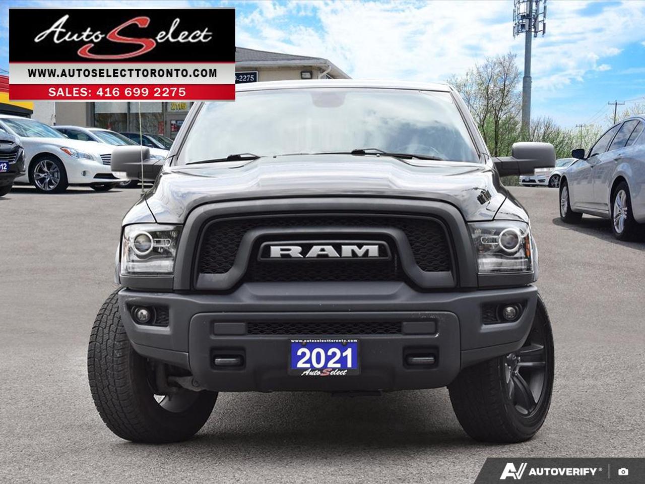 2021 RAM 1500 Classic Warlock 4X4 - SLT - 3.6L V6 - Apple Carplay - Clean Carfax Photo