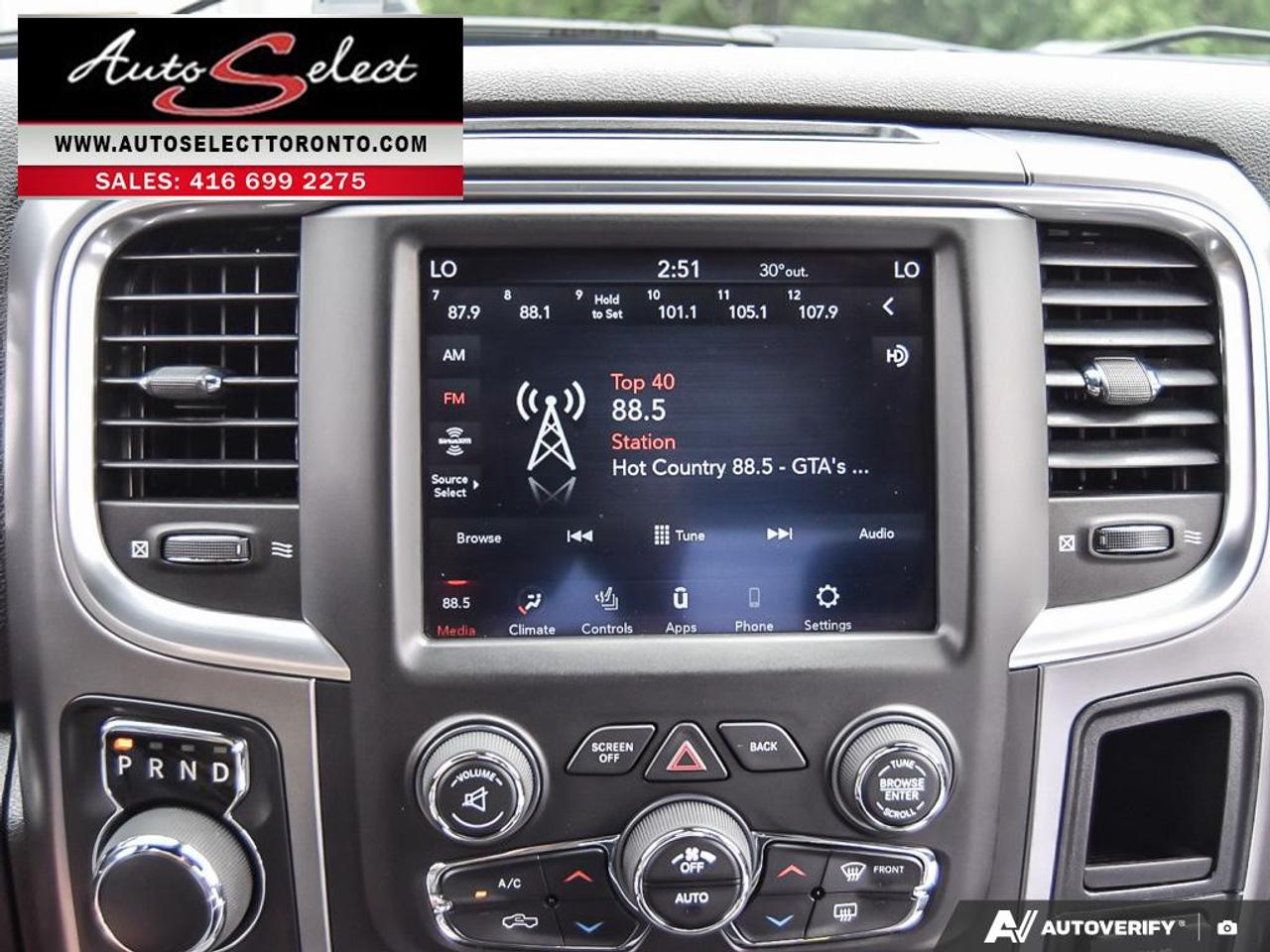 2021 RAM 1500 Classic Warlock 4X4 - SLT - 3.6L V6 - Apple Carplay - Clean Carfax Photo