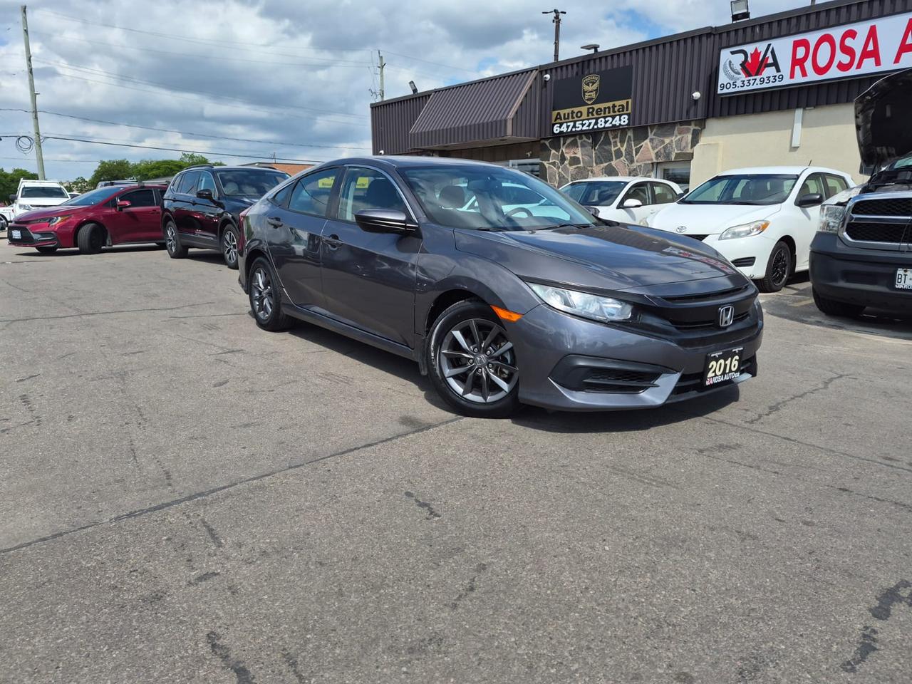 Used 2016 Honda Civic AUTO B-TOOTH CAMERA ALLOY !! SAFETY CERTIFED!! for sale in Oakville, ON