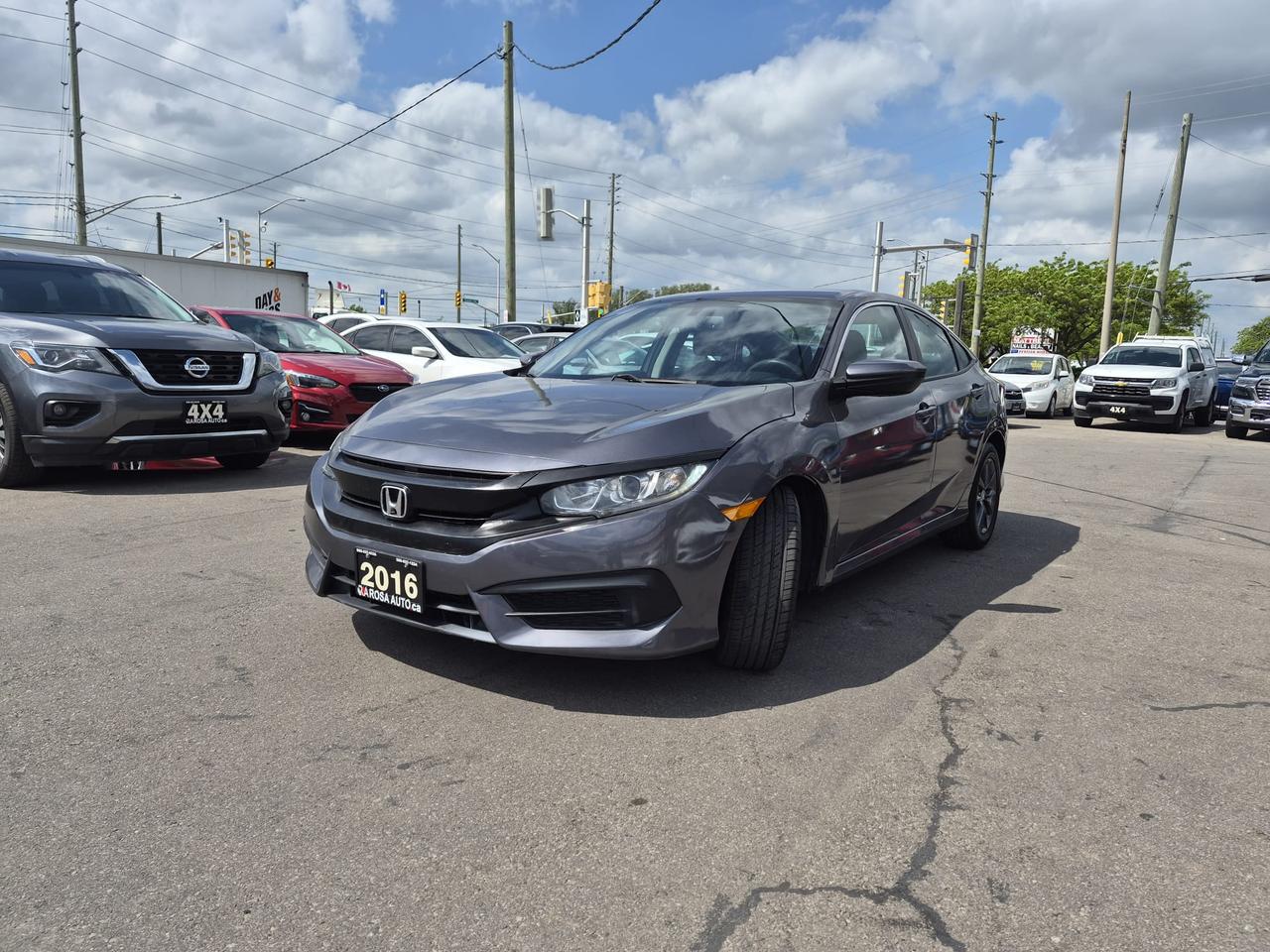 2016 Honda Civic AUTO B-TOOTH CAMERA ALLOY !! SAFETY CERTIFED!! Photo