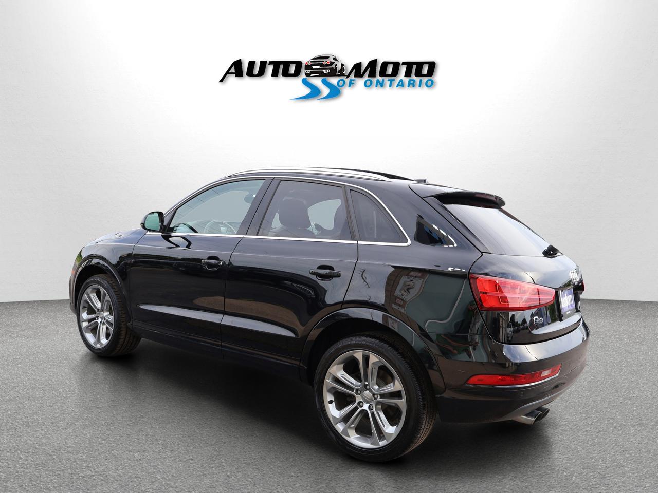 2017 Audi Q3 PROGRESSIV CERTIFIED *1 OWNER*ACCIDENT FREE*AUDI MAINTAIN* CAMERA NAV BLUETOOTH LEATHER HEATED SEATS PANO ROOF CRUISE ALLOYS Photo3
