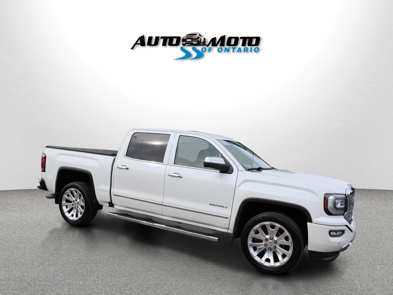 2016 GMC Sierra 1500 V8 DENALI 4WD CREW CERTIFIED CAMERA NAV BLUETOOTH LEATHER HEATED SEATS SUNROOF CRUISE ALLOYS Photo