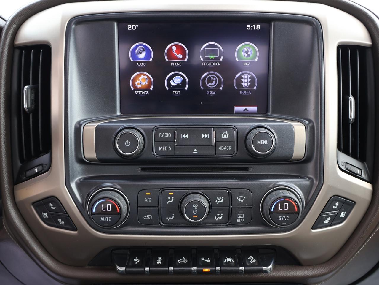 2016 GMC Sierra 1500 V8 DENALI 4WD CREW CERTIFIED CAMERA NAV BLUETOOTH LEATHER HEATED SEATS SUNROOF CRUISE ALLOYS Photo