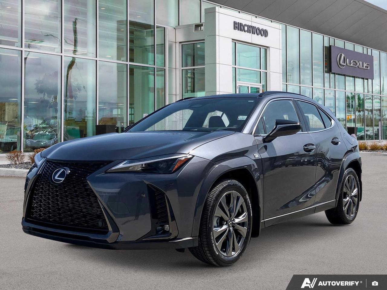 Urban Explorer Redefined
Traverse the city in the avant-garde Lexus UX300h. With all-wheel drive, feel the warmth of heated seats and steering wheel, stay ahead with Android Auto, Apple Car Play, and trust in the added assurance of the Lexus Safety System. Remote start via your phone app completes the luxury package.
*Pricing includes all available rebates.

Birchwood Lexus is a three-time winner of the prestigious Pursuit of Excellence award, which recognizes Lexus dealers in Canada for having the highest possible level of guest satisfaction.  Allow us to show you the best possible guest experience. 

Have a trade? Birchwood Lexus will pay you top dollar for your vehicle - trades of all makes and models are welcome.

Flexible financing is available on most years, makes, and models. Start your purchase online at www.birchwoodlexus.ca or call us today at 204-25-LEXUS (53987)

Toll free Phone: 844-57-LEXUS (53987)

Dealer Permit #5499
Dealer permit #5499