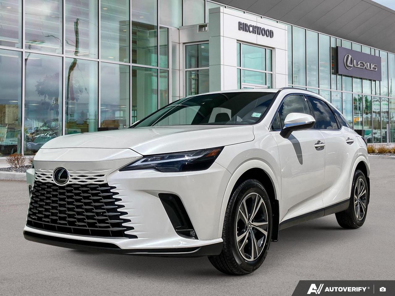 Green Luxury Unleashed
The all-wheel drive Lexus RXh offers eco-friendly hybrid performance wrapped in luxury. Settle into heated front seats, grip a warm steering wheel, and be assured by the presence of the Lexus Safety System. Android Auto, Apple Car Play, and remote start from your phone further enhance the experience.
*Pricing includes all available rebates.

Birchwood Lexus is a three-time winner of the prestigious Pursuit of Excellence award, which recognizes Lexus dealers in Canada for having the highest possible level of guest satisfaction.  Allow us to show you the best possible guest experience. 

Have a trade? Birchwood Lexus will pay you top dollar for your vehicle - trades of all makes and models are welcome.

Flexible financing is available on most years, makes, and models. Start your purchase online at www.birchwoodlexus.ca or call us today at 204-25-LEXUS (53987)

Toll free Phone: 844-57-LEXUS (53987)

Dealer Permit #5499
Dealer permit #5499