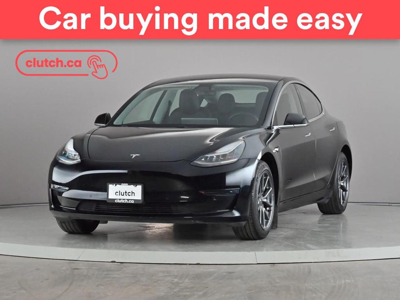 Brake Assist, Auto Dimming Rearview Mirror, Folding Rear Seats and more!<br> <br>Clutch is the largest online used car retailer in Canada, delivering a seamless, hassle-free car-buying experience to drivers everywhere. Shop thousands of used cars online, get the right one delivered to your door, and enjoy peace of mind with our 10-Day Money-Back Guarantee. How sweet is that? To learn more, visit clutch.ca.<br> <br>The top features for this car include:<br> <br>Electric Parking Brake<br>Brake Assist<br>Auto Dimming Rearview Mirror<br>Folding Rear Seats<br>Climate Control<br>Dual Zone Front Climate Control<br>Rear Climate Vents<br>Touchscreen Display<br>GPS Navigation<br>Cruise Control<br>Adaptive Cruise Control<br>12V Outlet<br>Hands Free Device Connectivity<br>USB Input<br>Front View Camera<br>Power Folding Exterior Mirrors<br>Lane Departure Warning<br>Active Lane Keep Assistance<br>Blindspot Sensors<br>Rear Collision Warning<br>Pedestrian Detection<br>One-Touch Windows<br>Rear Window Defroster<br>Panoramic Sunroof<br>Hill Assistance<br>Automatic High Beams<br>Rear View Camera<br>Parking Sensors<br>Rear Parking Sensors<br>DC Fast Charging<br>Ambient Lighting<br>Front Trunk<br>Front Heated Seats<br>Power Lumbar Support<br>Driver Seat Memory System<br>Power Driver Seat<br>Power Passenger Seat<br> <br>Seamless home delivery - Delivery to your door in a matter of days. Available on select packages.<br> <br>Try it out for 10 days - If you do not like it, we will take it back. <br> <br>Quality assured - All cars go through our rigorous 210-point inspection and reconditioning process.<br> <br>Peace of mind - Warranty and protection plans available.<br> <br>Haggle-free - No haggling or hard sells.<br> <br>100% Transparency - Full inspection reports on every car, including high-res photography and a free Carfax report.<br> <br>Listed price is for cash purchase only and does not include taxes, Shipping Fees (if applicable), Delivery Fees (if applicable), government licensing fees.<br> <br>Previous Provincial Registrations:<br>Ontario<br> <br>Stock # 110889