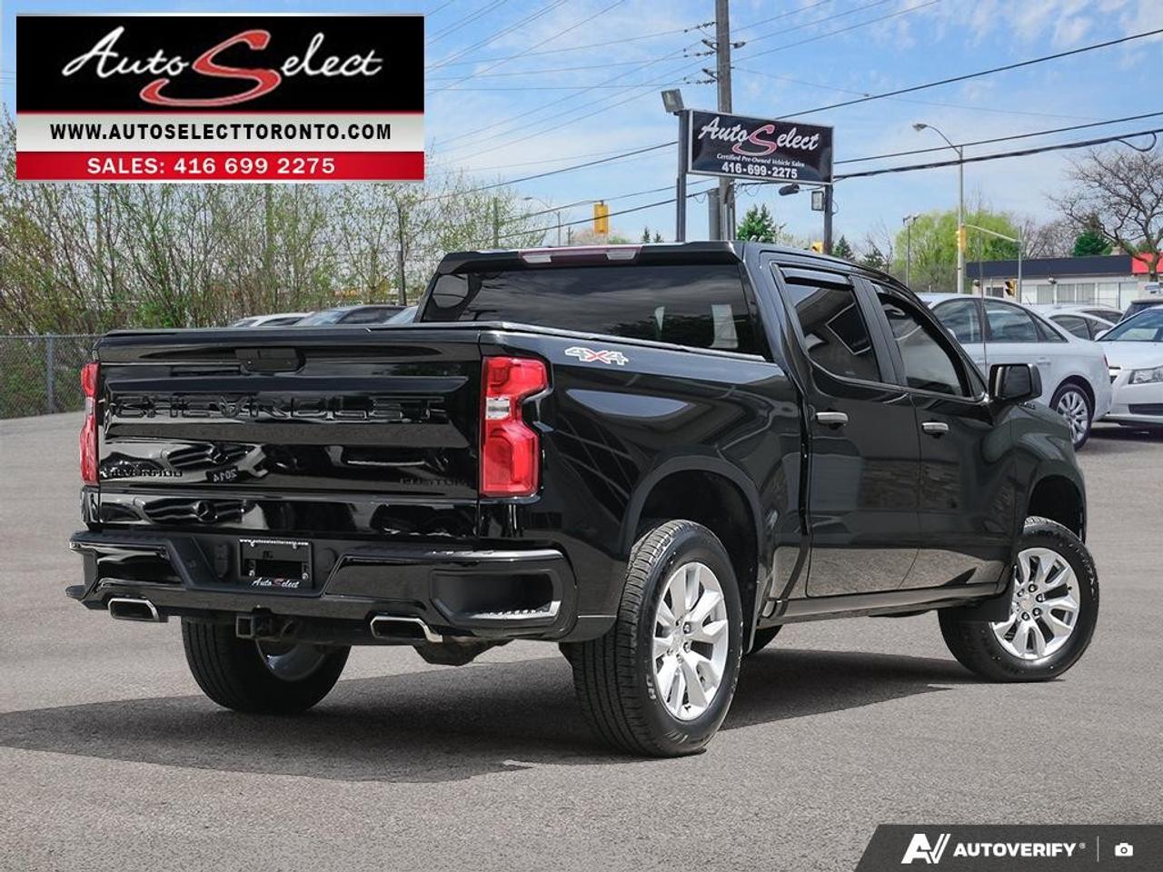 2021 Chevrolet Silverado 1500 Custom 4X4 **5.3L V8** Apple Carplay - Clean Carfax Photo
