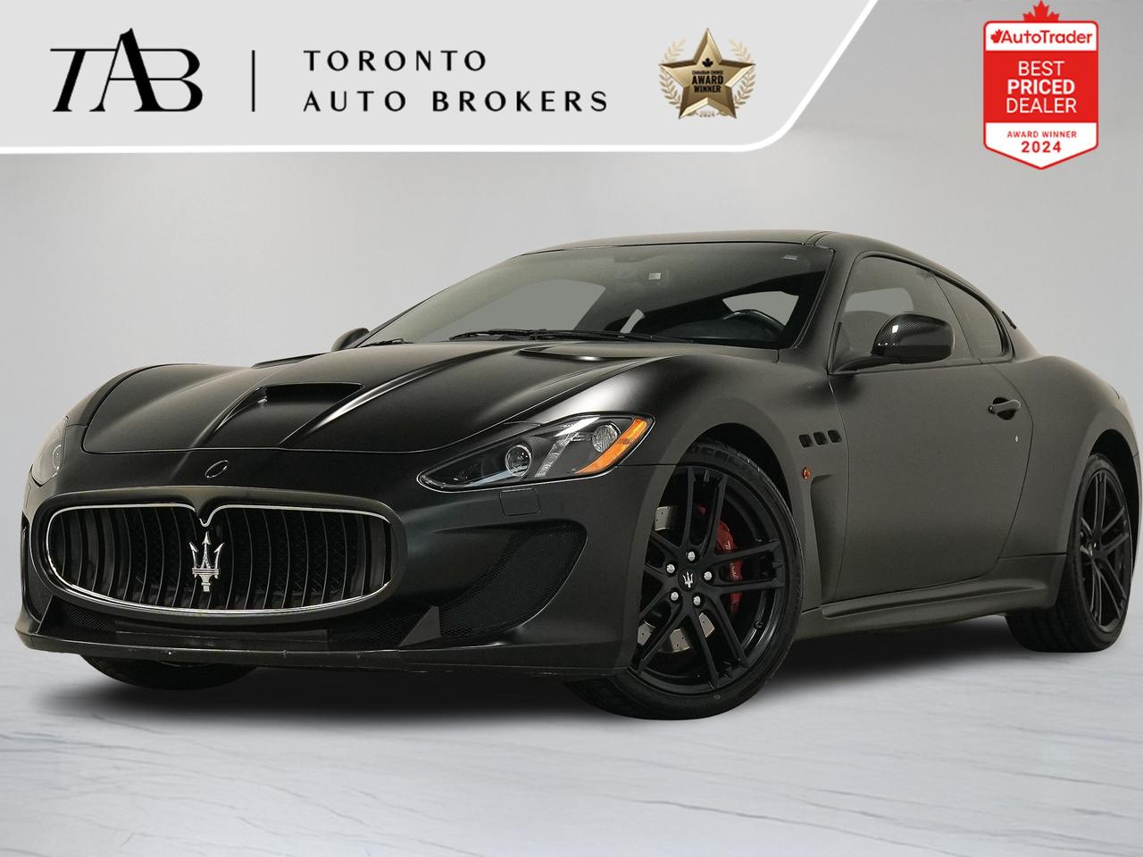 Used 2017 Maserati GranTurismo MC | MATTE BLACK | CARBON FIBER for sale in Vaughan, ON