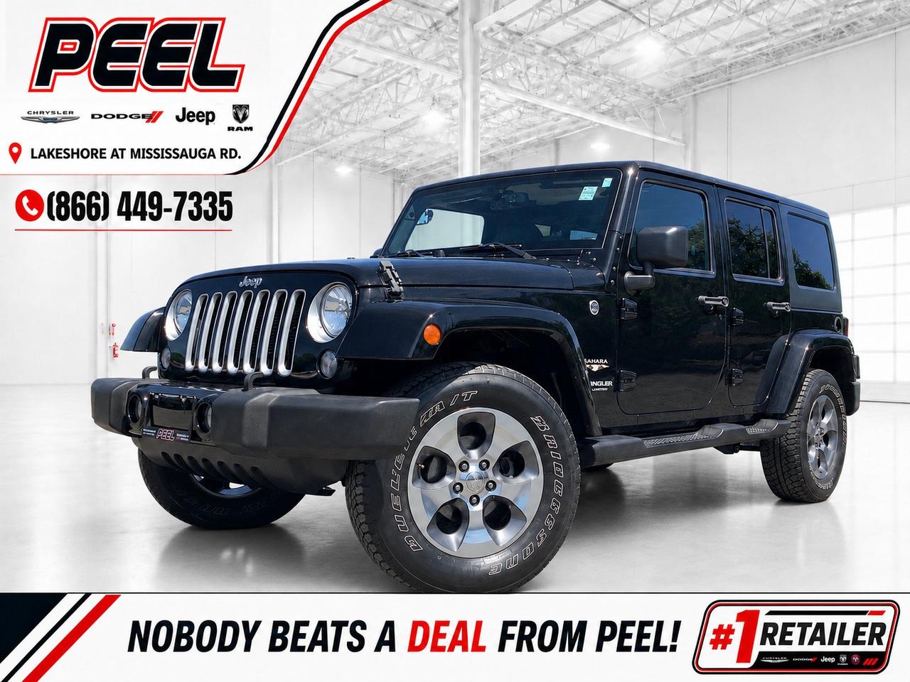 2018 Jeep Wrangler JK Unlimited Sahara JK | One Owner Low Mileage | 4X4 Photo