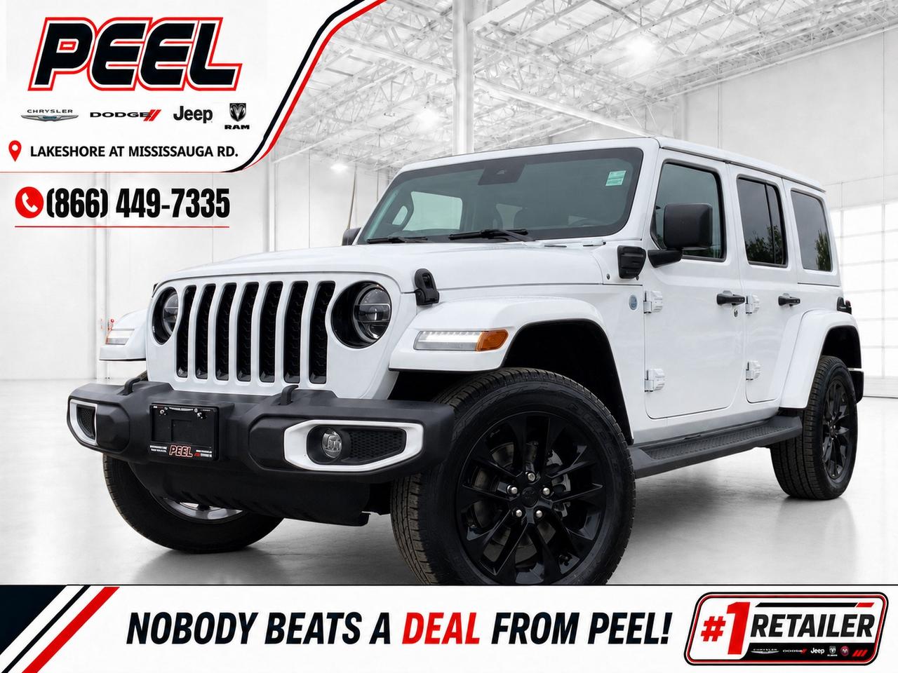 2021 Jeep Wrangler 4xe Sahara PHEV | SkyTop | Adv Safety Group | 4X4 Photo0