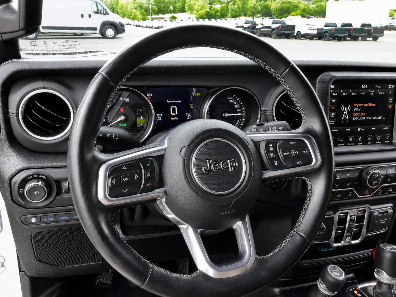 2021 Jeep Wrangler 4xe Sahara PHEV | SkyTop | Adv Safety Group | 4X4 Photo