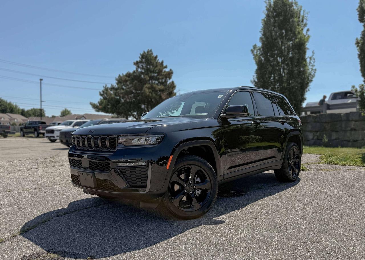 When versatility matters, our New 2026 Jeep Grand Cherokee Limited 4X4 brings composed handling and capable traction together for confident progress across changing conditions in Diamond Black Crystal Pearl. Powered by a TurboCharged 2.0 Litre 4 Cylinder delivering 324hp to an 8 Speed Automatic transmission with a dedicated Sport mode for more spirited driving. Known for its athletic maneuverability and composed handling, this Four Wheel Drive SUV returns approximately 9.0L/100km on the highway. Our Grand Cherokee is equipped with LED exterior lighting, fog lamps, alloy wheels, a power liftgate, and heated power mirrors that support confident everyday driving. Our Limited cabin delivers confident comfort with heated leatherette front and rear seats, power front seats for the driver, a heated TechnoLeather steering wheel, dual-zone automatic climate control, and a 10.25-inch driver display. Technology is anchored by a 10.1-inch touchscreen with full-color navigation, wireless Apple CarPlay&reg;/Android Auto&reg;, Bluetooth&reg;, and integrated vehicle controls. Youre good with all that. Jeep safety measures include front/rear auto braking, a rearview camera, blind-spot monitoring, rear cross-traffic alert, forward collision warning, adaptive cruise control, and more. Our Grand Cherokee Limited is waiting for you to take the wheel! Save this Page and Call for Availability. We Know You Will Enjoy Your Test Drive Towards Ownership!