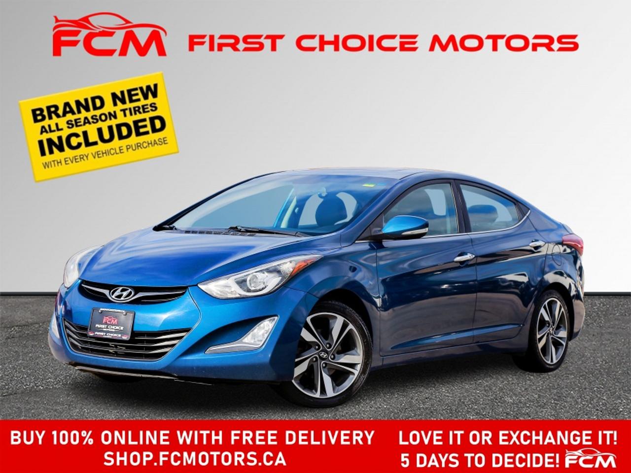 2016 Hyundai Elantra LIMITED ~AUTOMATIC, FULLY CERTIFIED WITH WARRANTY! Photo