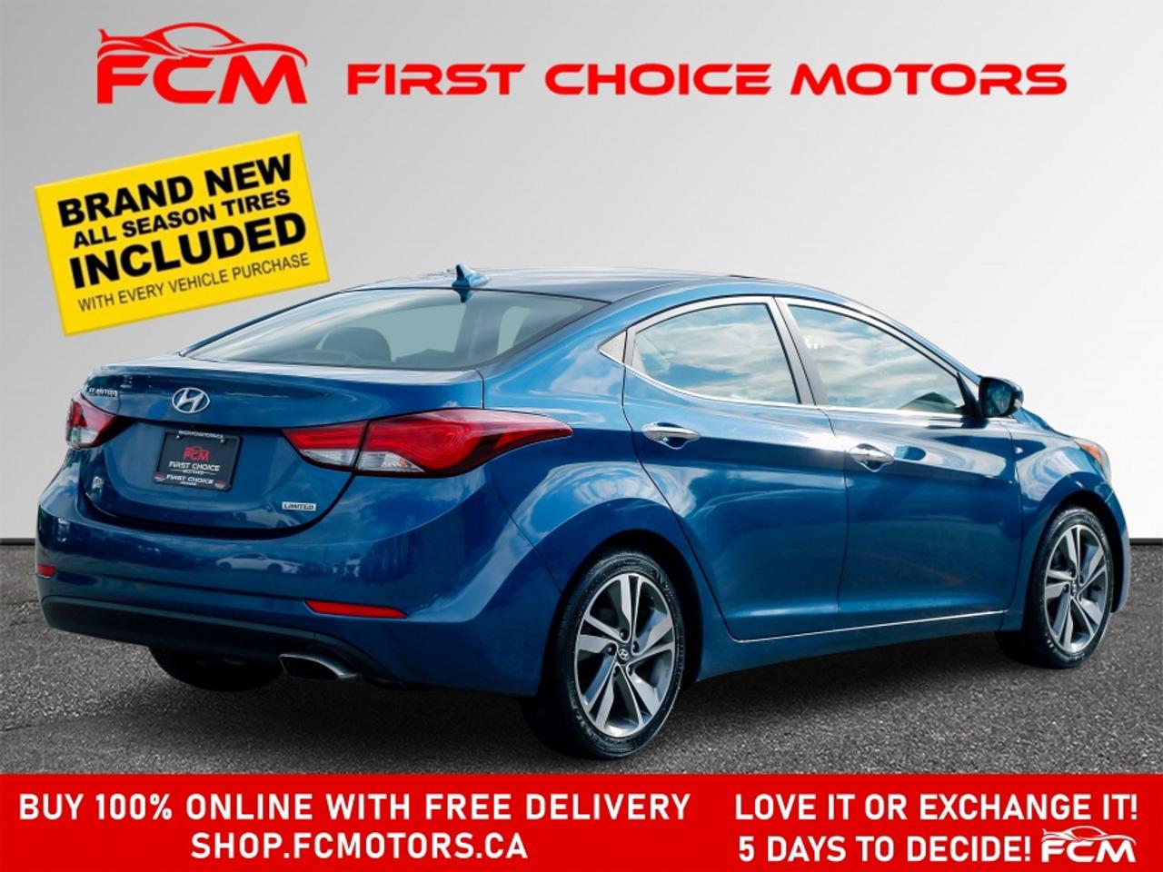 2016 Hyundai Elantra LIMITED ~AUTOMATIC, FULLY CERTIFIED WITH WARRANTY! Photo