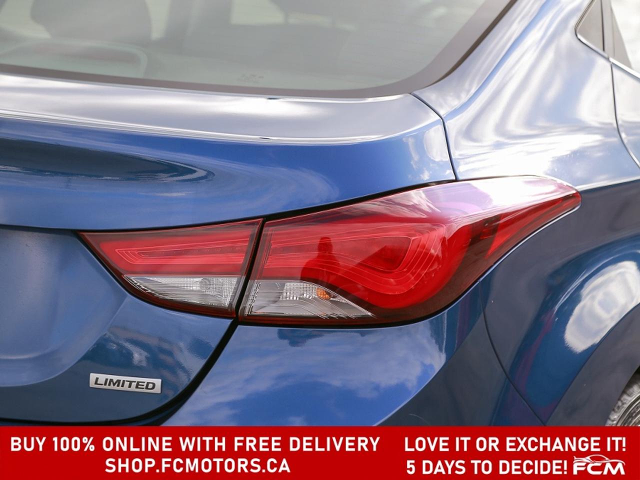 2016 Hyundai Elantra LIMITED ~AUTOMATIC, FULLY CERTIFIED WITH WARRANTY! Photo