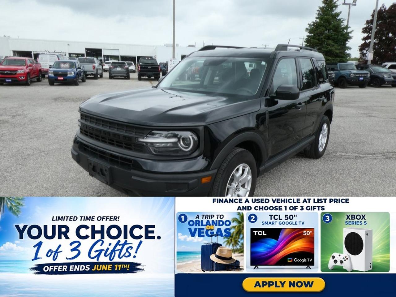 Used 2021 Ford Bronco Sport Base | Backup Cam | Cruise Control | for sale in Essex, ON