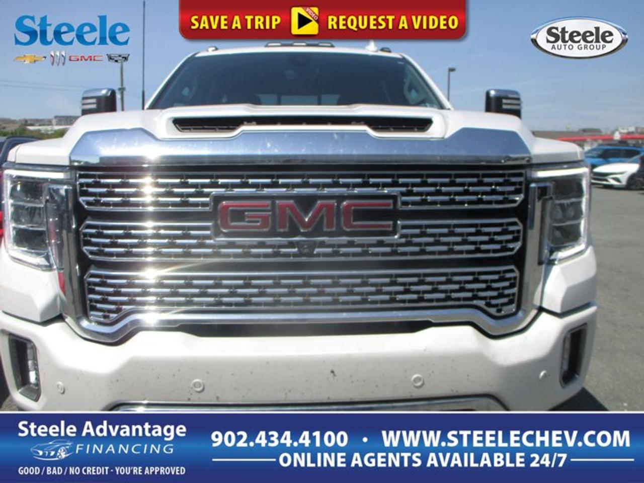Built for serious work and premium comfort, this used 2021 GMC Sierra 2500 Denali is ready for life in Dartmouth and beyond. It pairs a powerful 6.6L turbocharged diesel V8 with an automatic transmission and four-wheel drive for confident performance in demanding conditions. With 125,000 km on the odometer, four full doors, and an engine block heater, this heavy-duty truck offers the strength and refinement drivers expect from a well-equipped GMC pickup.FEATURES OF THE Sierra 2500 DenaliBold Denali styling with premium presenceHeavy-duty diesel power for demanding jobsFour-door crew cab practicality and comfortEngine block heater for cold startsTRUCK FEATURESFour-wheel drive for added jobsite tractionHeavy-duty pickup built for serious haulingDiesel V8 supports strong towing capabilityCrew cab layout adds daily versatilityADVANCED SAFETY FEATURESFour-wheel drive helps improve road gripHeavy-duty build inspires confident controlLarge truck stance supports road visibilityAutomatic transmission allows smoother operationPERFORMANCE AND EFFICIENCYTurbocharged 6.6L diesel V8 delivers torqueAutomatic transmission supports smooth power deliveryFour-wheel drive adds confidence year-roundEngine block heater aids cold weatherCOMFORT AND CONVENIENCEFour full doors ease passenger accessCrew cab design suits busy familiesSpacious cabin supports long-distance driving comfortPremium Denali trim adds everyday refinementTECHNOLOGY AND CONNECTIVITYDriver-focused cabin layout feels intuitive dailyClear controls support easy operationAutomatic transmission reduces driving effortModern truck design balances work and comfortCARGO SPACEPickup bed handles bulky gear easilyHeavy-duty design suits tools and materialsCrew cab keeps interior space practicalBuilt to support work and weekendsAWARDS & RECOGNITIONSBest Resale Value, Heavy Duty Full-Size Pickup, Kelley Blue Book, 2021WHAT OTHER OWNERS LIKEStrong diesel torque for towing confidenceComfortable cabin for long highway tripsFour-wheel drive for winter driving easeDenali trim blends luxury and utilityThis used 2021 GMC Sierra 2500 Denali stands out with the kind of capability that matters to truck buyers who need more than basic transportation. The 6.6L turbocharged diesel V8 is known for strong low-end pull, making this GMC a smart fit for towing, hauling, and handling demanding workdays. Whether you are heading to a jobsite, towing recreational equipment, or dealing with winter roads in Nova Scotia, the four-wheel drive system gives this truck the traction and confidence needed for changing conditions.Inside, this used 2021 GMC Sierra 2500 Denali offers the kind of space and upscale feel that helps make every trip more enjoyable. The four-door layout makes it easy to load passengers, work gear, or personal items, while the crew cab design adds flexibility for both business and family use. Denali trim is widely appreciated for bringing a more refined atmosphere to the heavy-duty truck segment, giving you a pickup that feels ready for both tough tasks and daily driving.This used 2021 GMC Sierra 2500 Denali also benefits from an engine block heater, a valuable feature for Canadian winters. On cold mornings, it helps support easier starts and smoother operation when temperatures drop. Combined with diesel strength, an automatic transmission, and the durability expected from a GMC heavy-duty truck, it creates a practical package for drivers who need real capability without giving up comfort.For drivers shopping at Steele Chevrolet Buick GMC in Dartmouth, this used 2021 GMC Sierra 2500 Denali represents a strong opportunity to get into a proven heavy-duty diesel truck with premium character. It is designed for people who need power, room, and year-round confidence in one package. From hauling supplies to weekend towing, this truck is prepared to deliver the strength and versatility that make a heavy-duty pickup such a valuable part of your routine.This 2021 GMC Sierra 2500 Denalis VIN is: 1GT49REYXMF197675 .