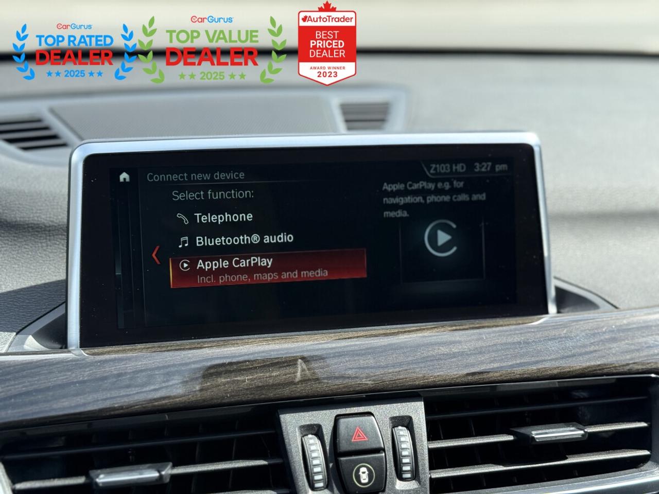 2019 BMW X1 PREMIUM PKG | SERVICED AT BMW | PANO | CARPLAY Photo