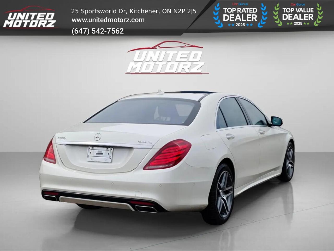 2014 Mercedes-Benz S-Class S550 4MATIC 4.7L BITURBO V8 ~CERTIFIED~ NO ACCIDEN Photo