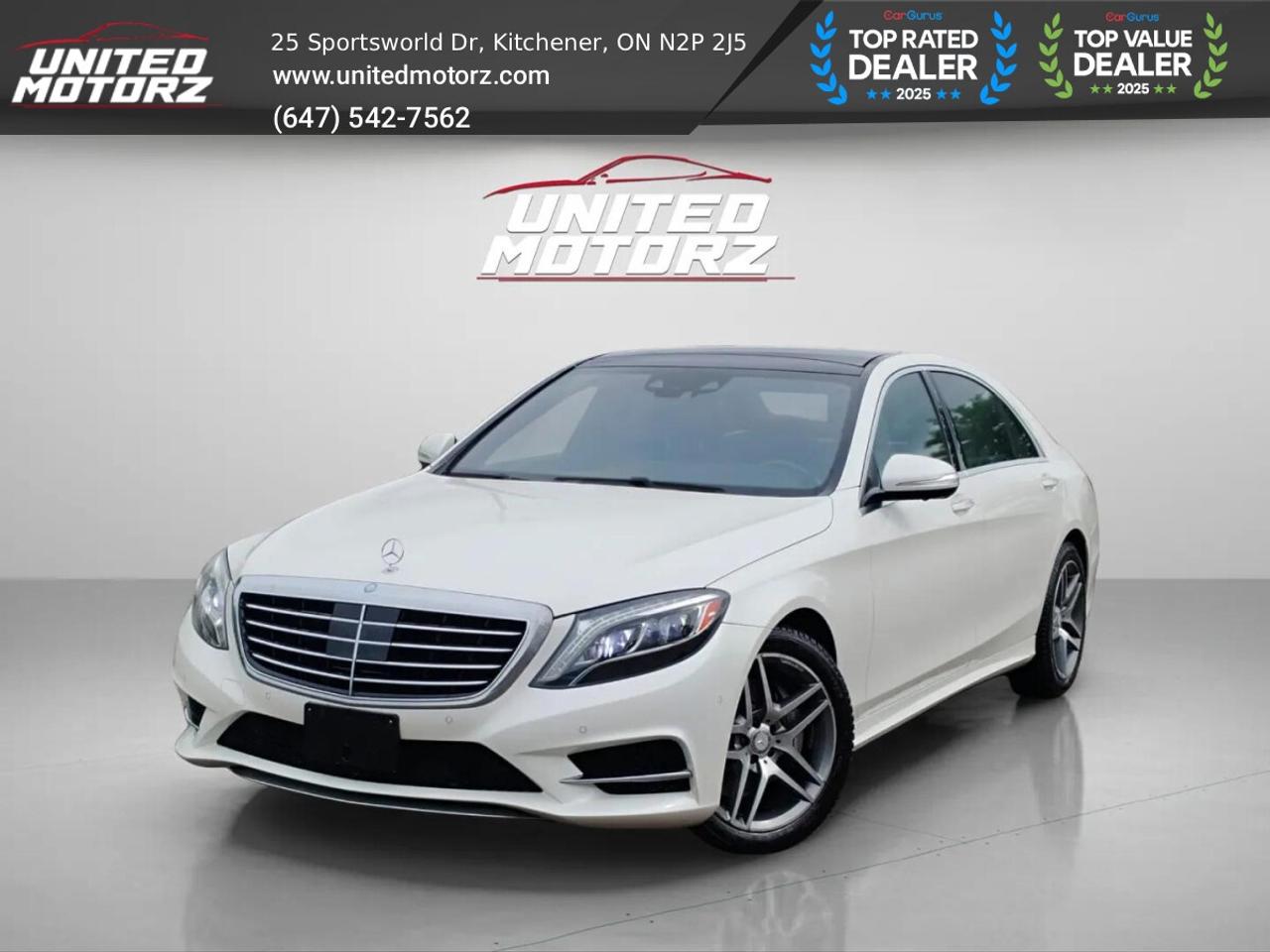 2014 Mercedes-Benz S-Class S550 4MATIC 4.7L BITURBO V8 ~CERTIFIED~ NO ACCIDEN Photo0