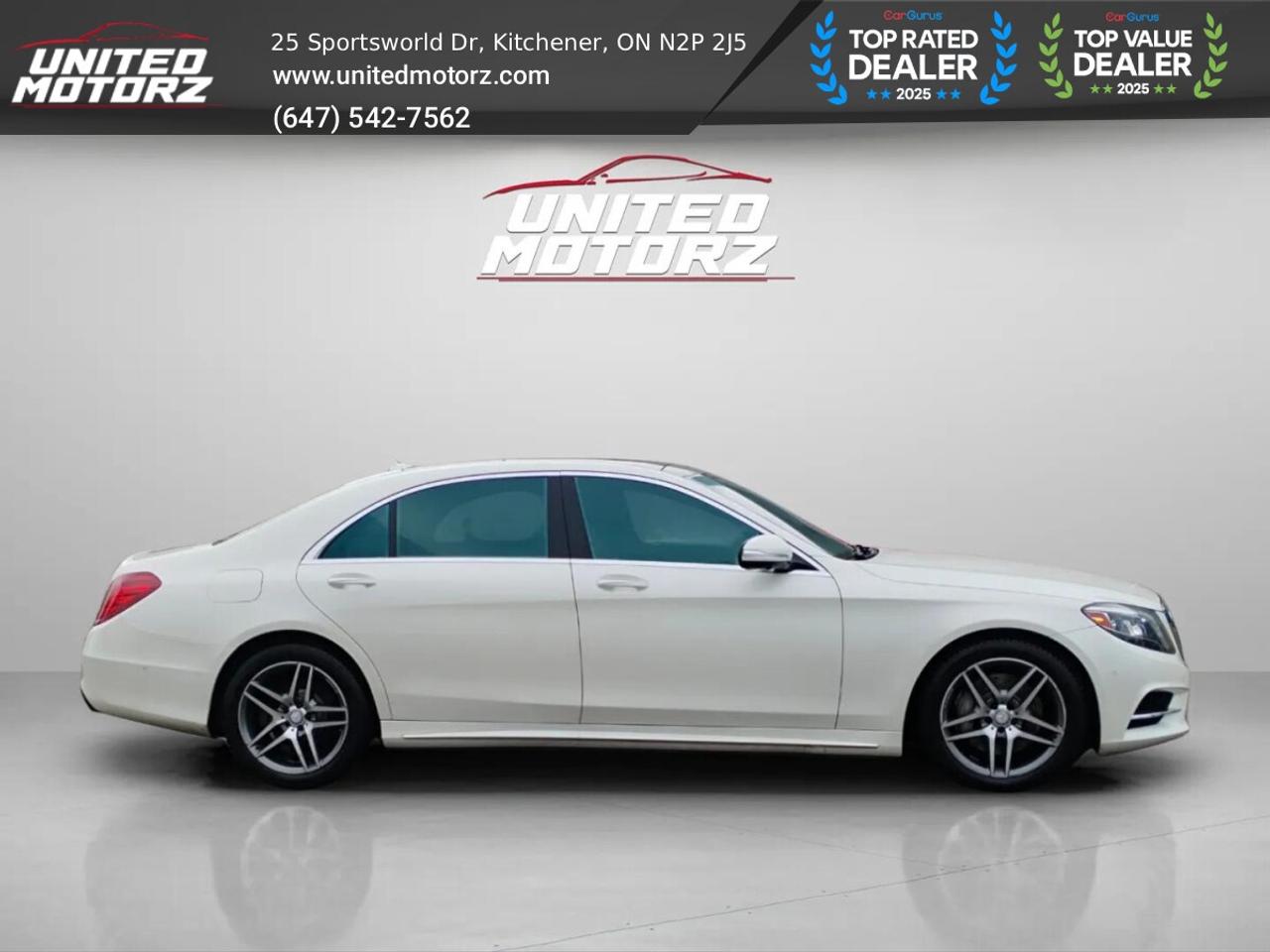 2014 Mercedes-Benz S-Class S550 4MATIC 4.7L BITURBO V8 ~CERTIFIED~ NO ACCIDEN Photo