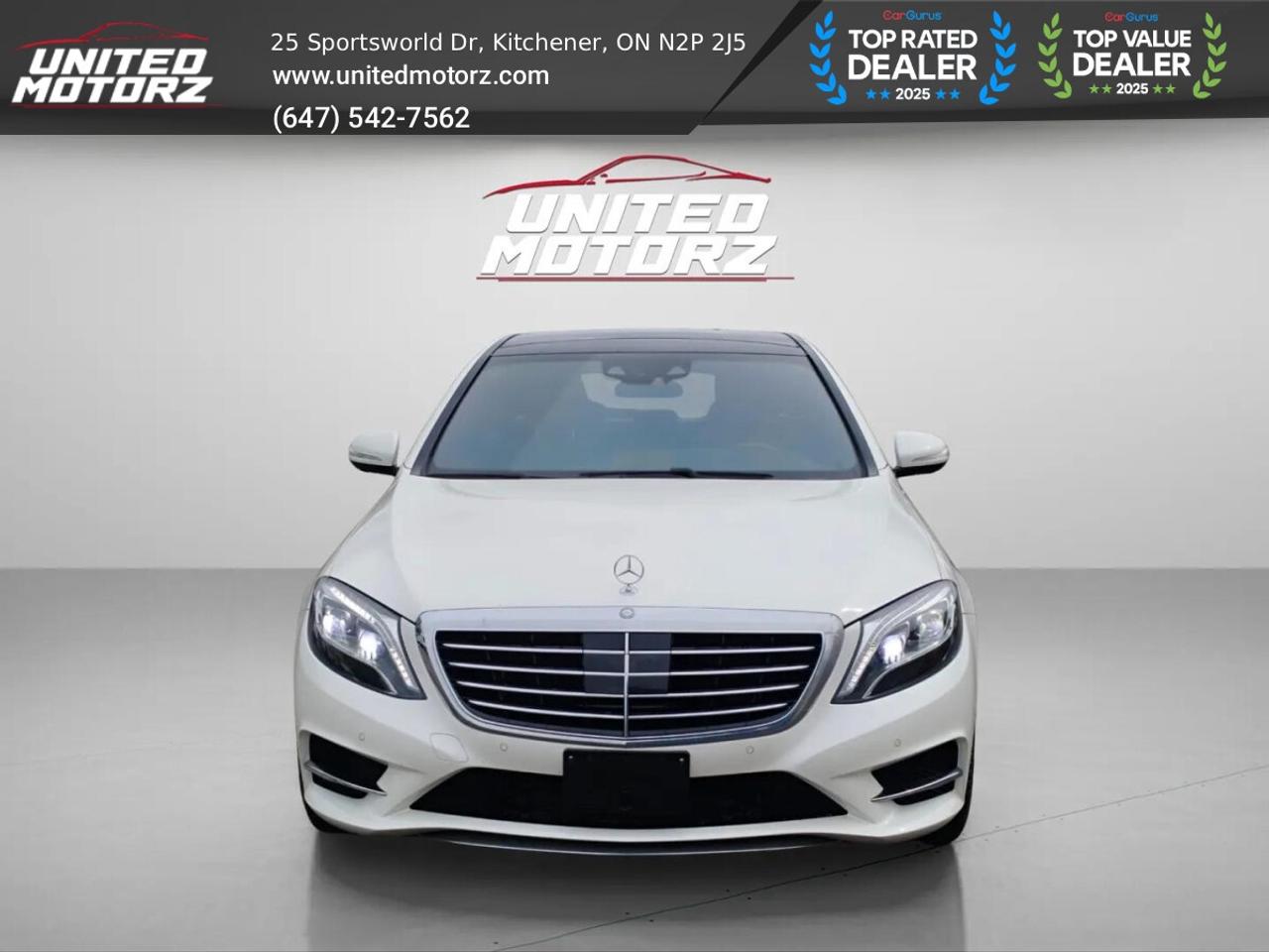 2014 Mercedes-Benz S-Class S550 4MATIC 4.7L BITURBO V8 ~CERTIFIED~ NO ACCIDEN Photo