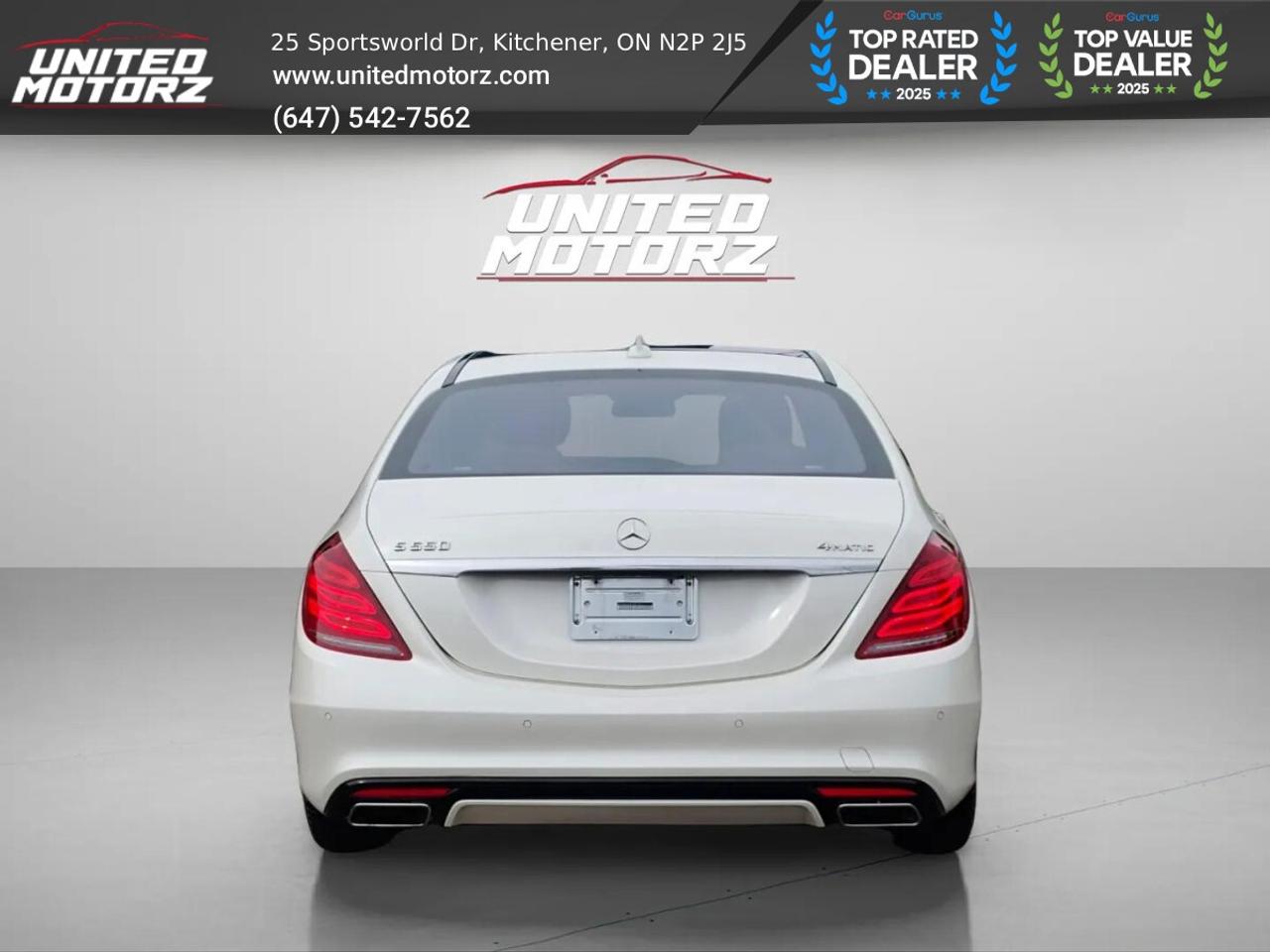 2014 Mercedes-Benz S-Class S550 4MATIC 4.7L BITURBO V8 ~CERTIFIED~ NO ACCIDEN Photo